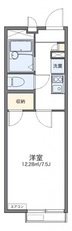 レオパレスビジュの物件間取画像